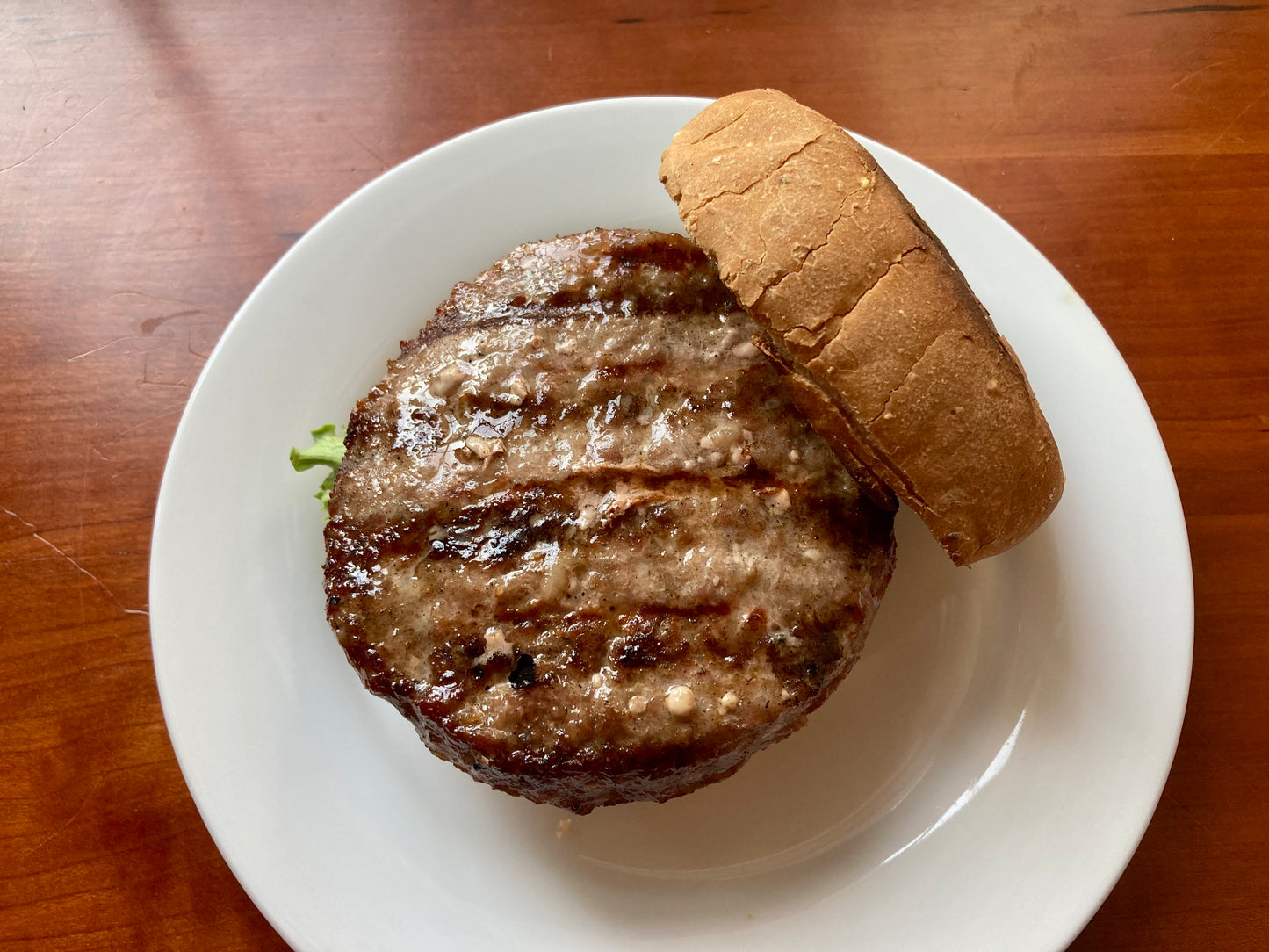 Pork burgers