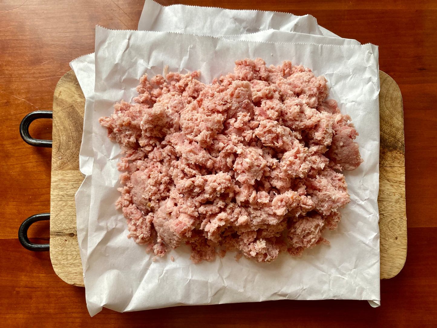 Ground ham loaf mix