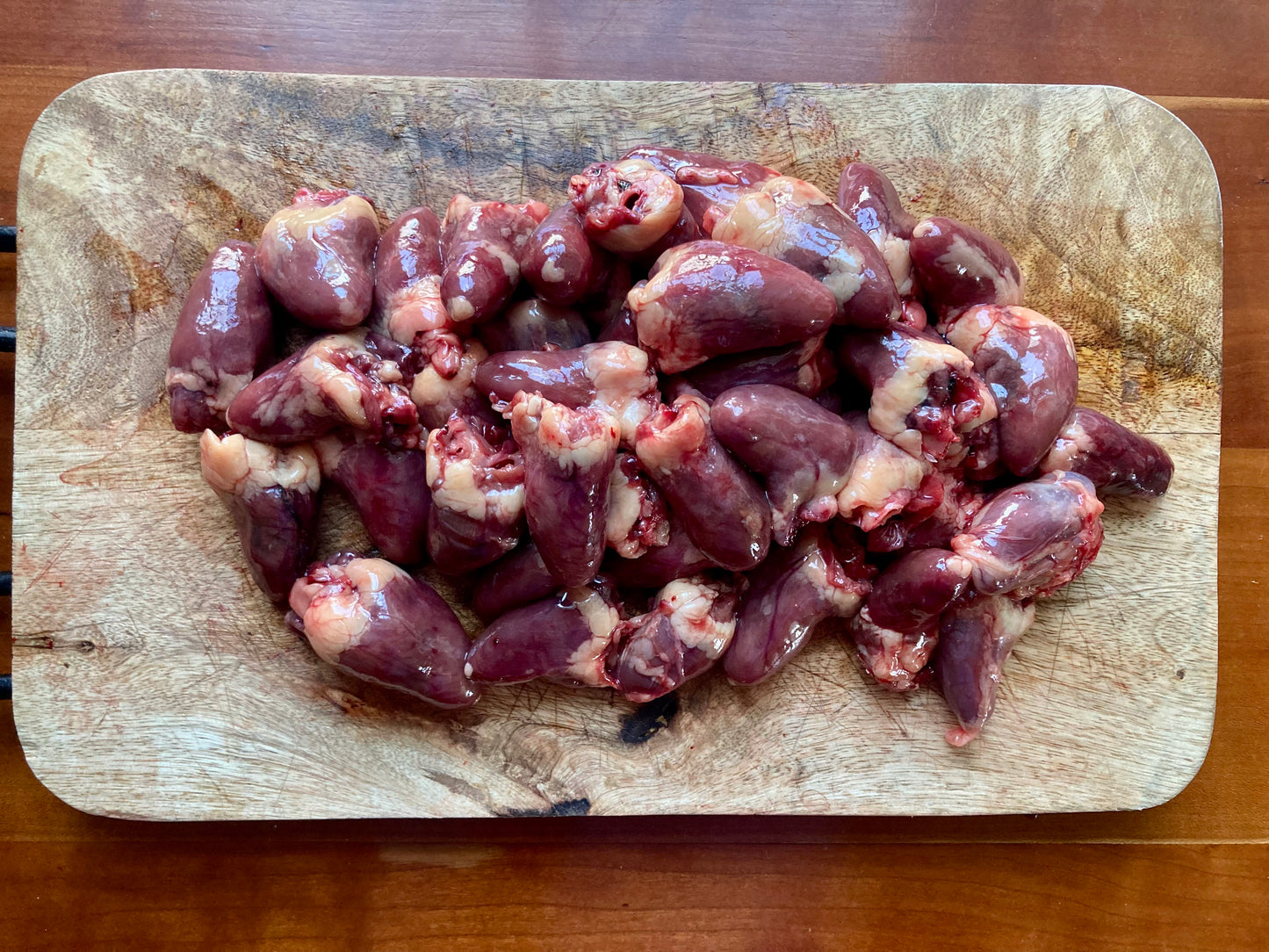 Chicken hearts & livers