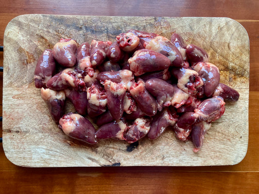 Chicken hearts