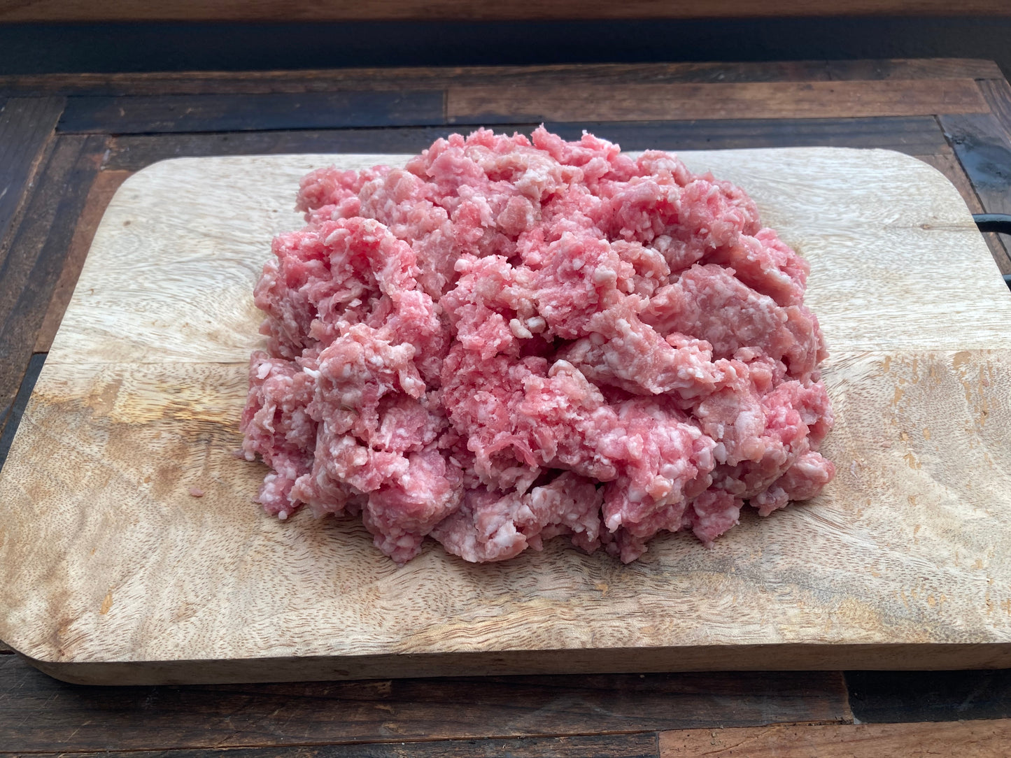 Ground pork