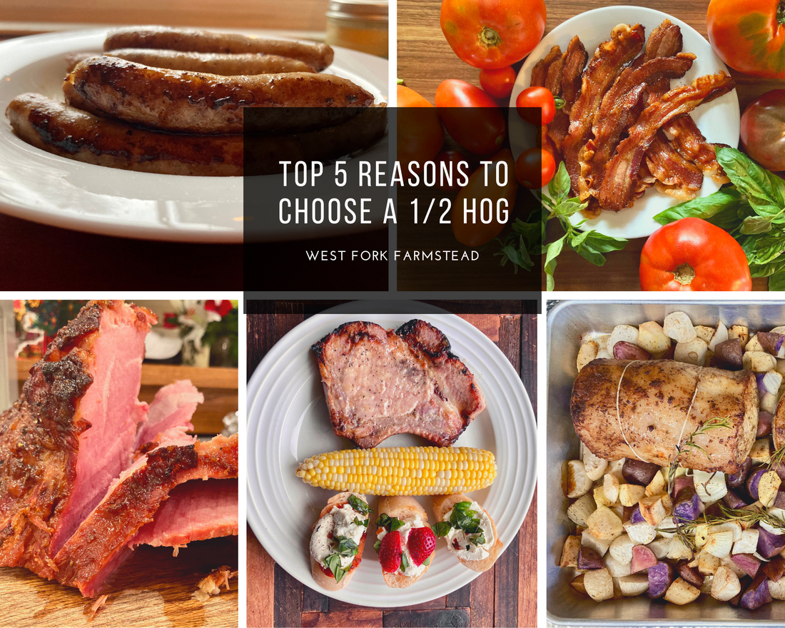 Top 5 Reasons to Choose a 1/2 Hog