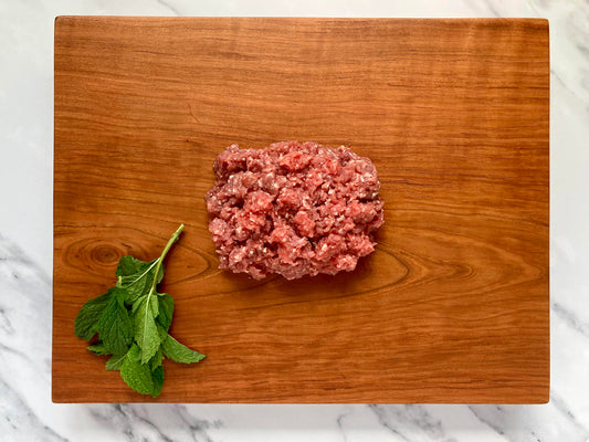 Ground lamb