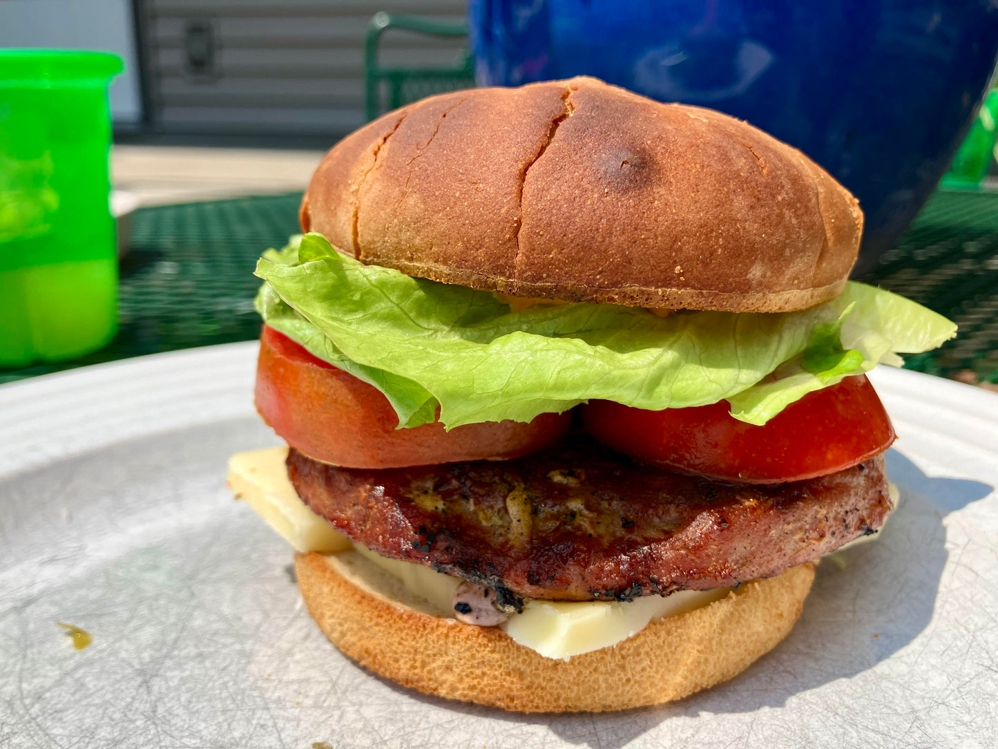 Pork burgers