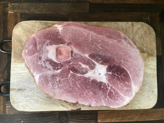 Ham steaks, smoked & cured
