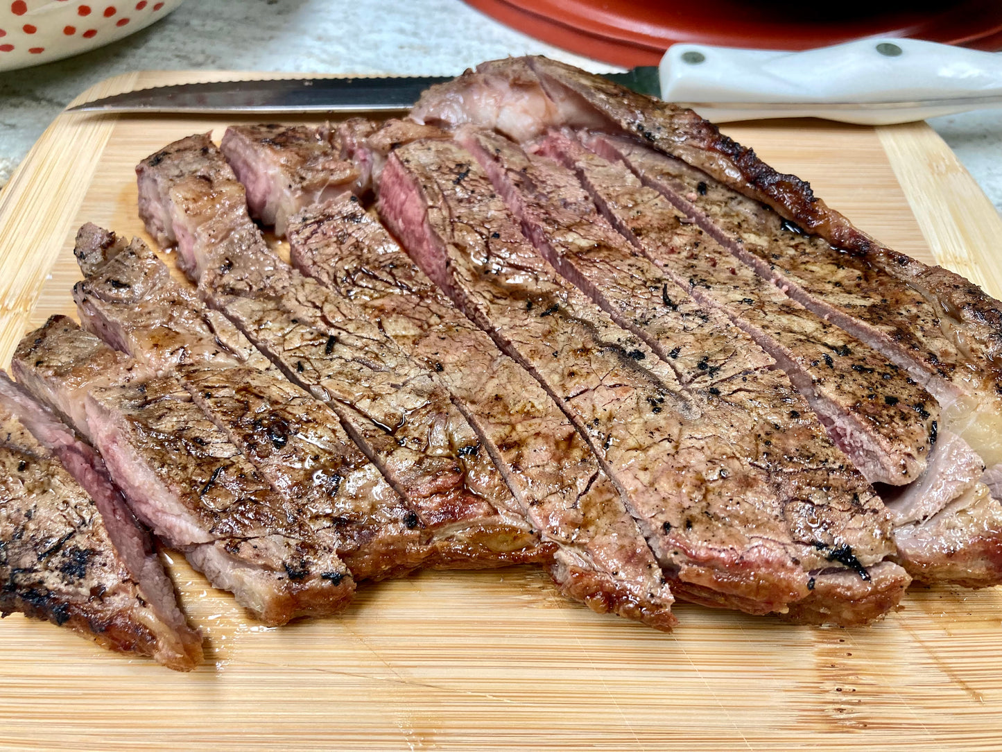 Flat iron steak